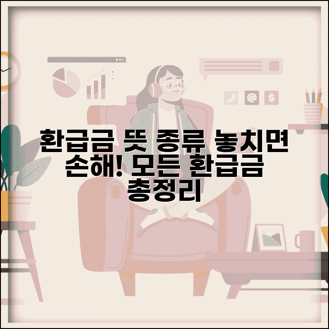 환급금 뜻과 종류 | 환급금 개념과 받을 수 있는 환급 유형