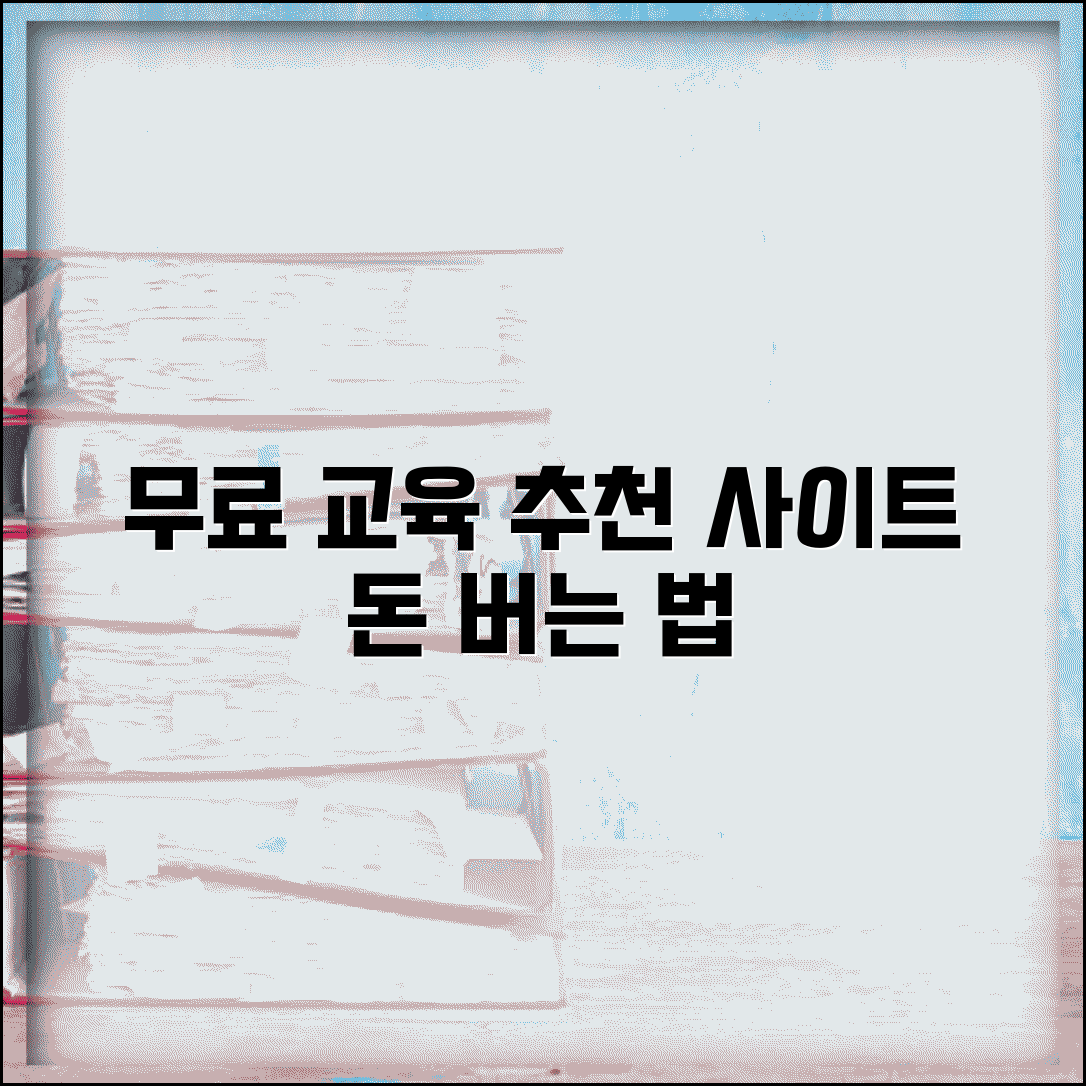 교육신청 사이트 추천과 무료 교육 찾는 법