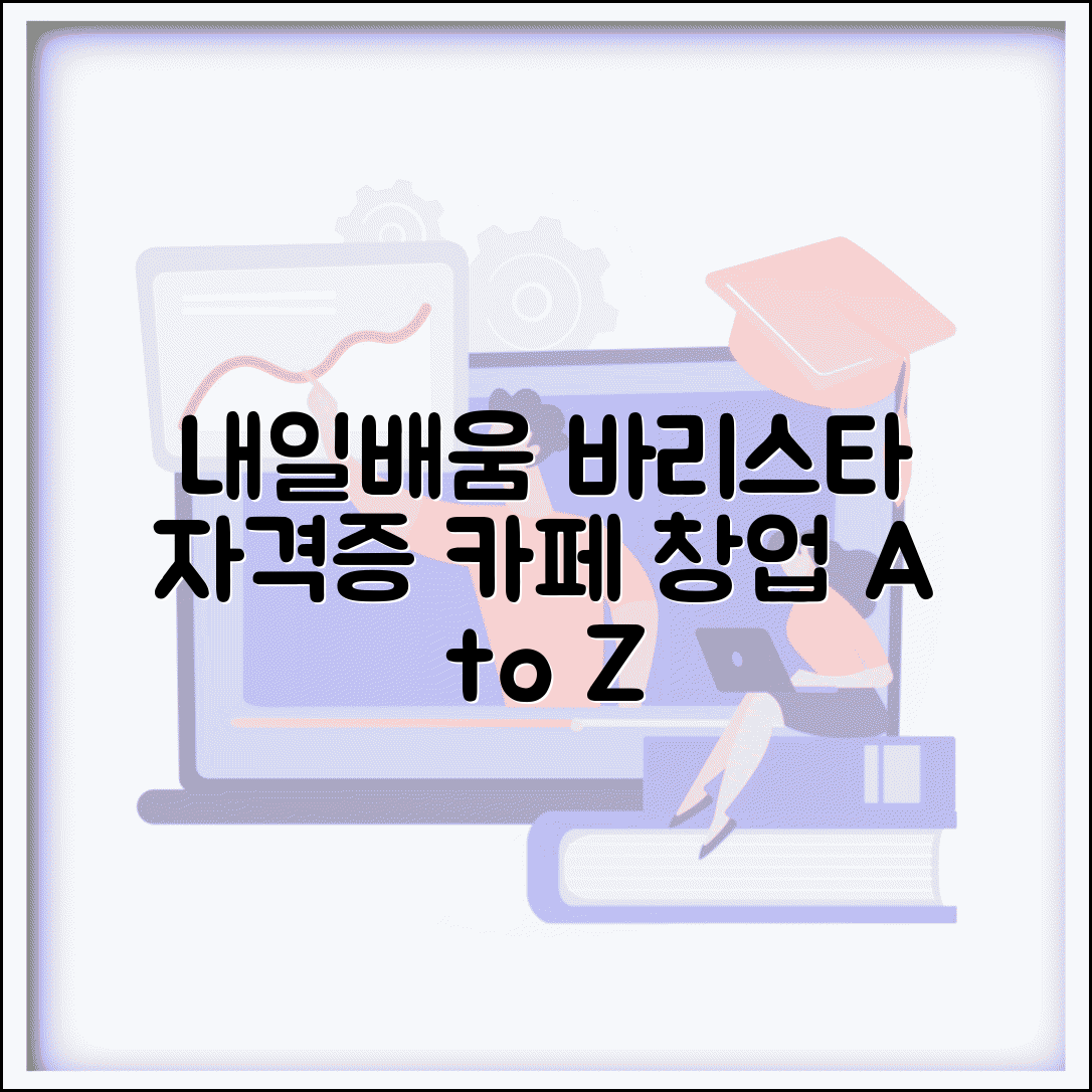 내일배움카드 바리스타 자격증 카페 창업 교육