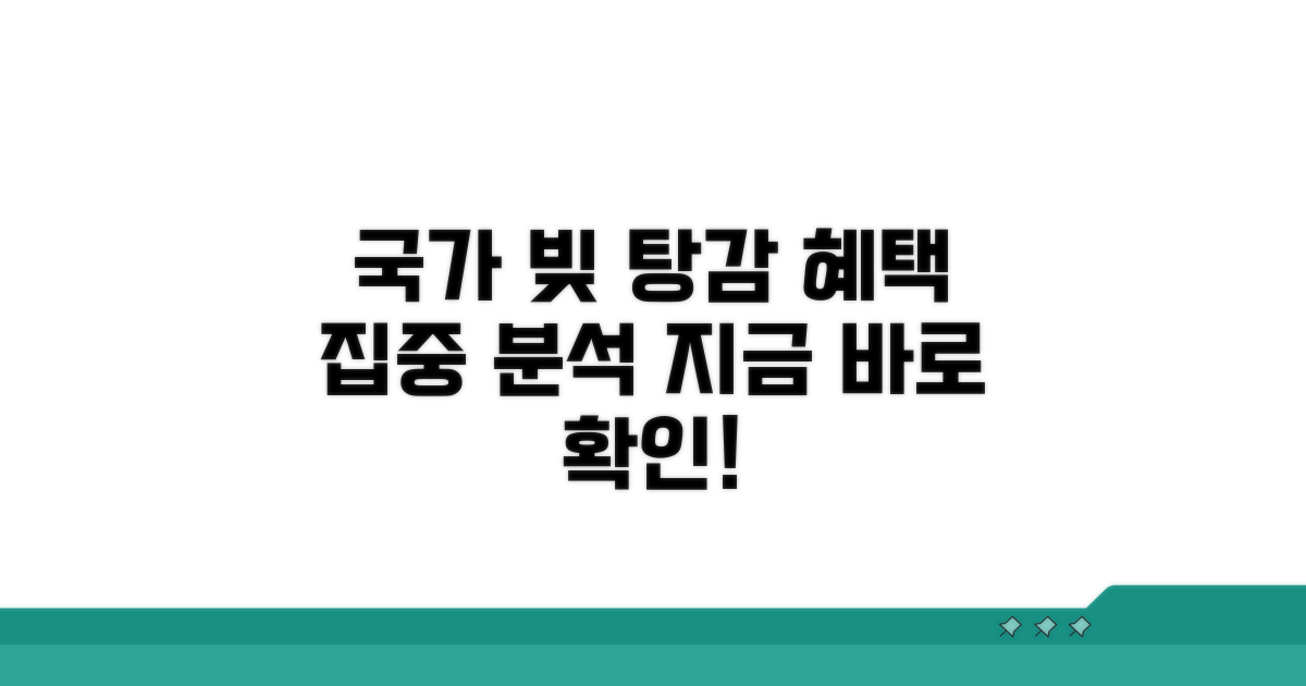 국가 채무탕감 혜택, 무엇이 있나