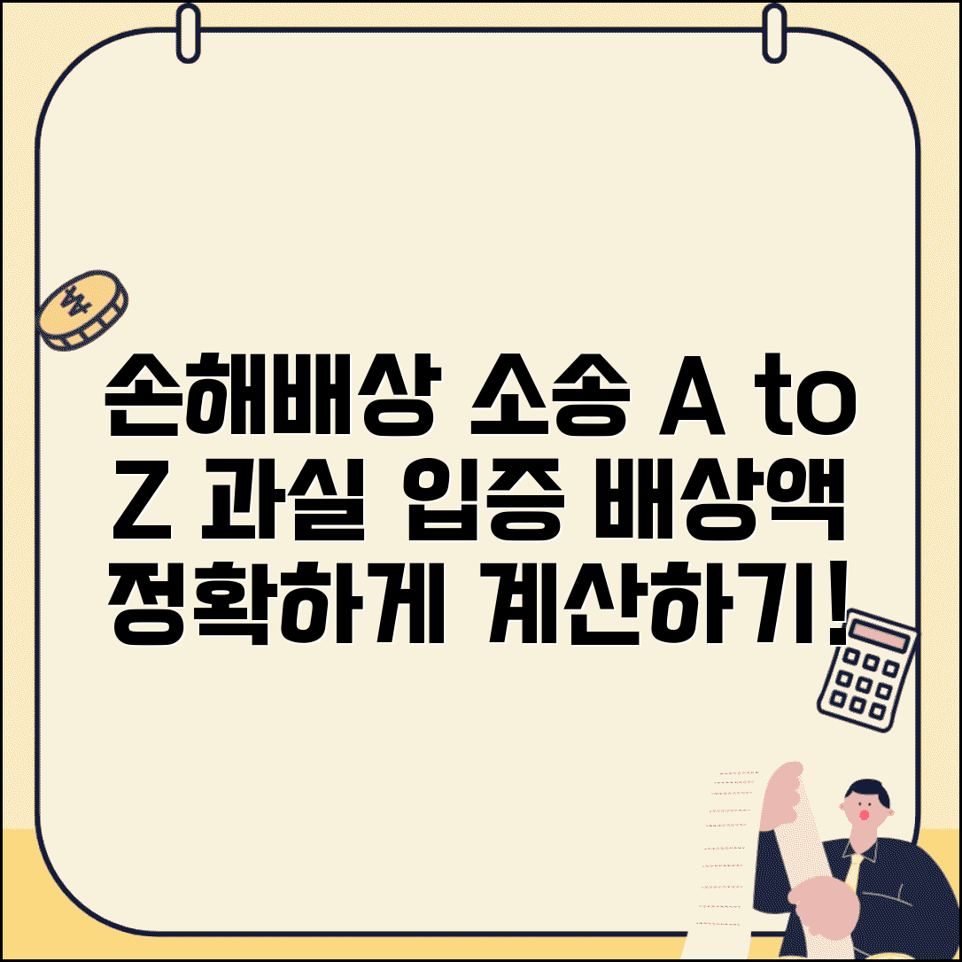 손해배상청구소송 절차 총정리 | 과실 입증 및 배상액 산정 기준 핵심 안내