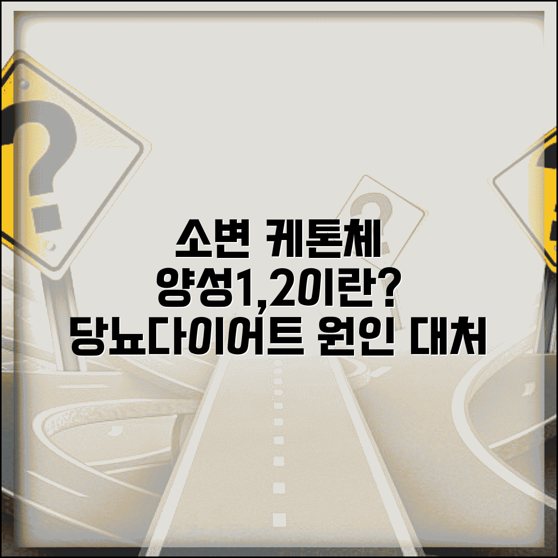 소변검사 케톤체 양성 의미 | 소변 케톤 +1 +2 당뇨 다이어트 원인과 대처법