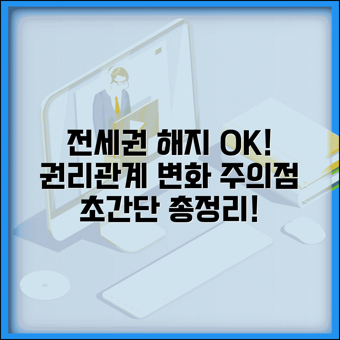 전세권설정 해지 효과 | 전세 해지 후 권리관계 변화 및 주의사항 총정리