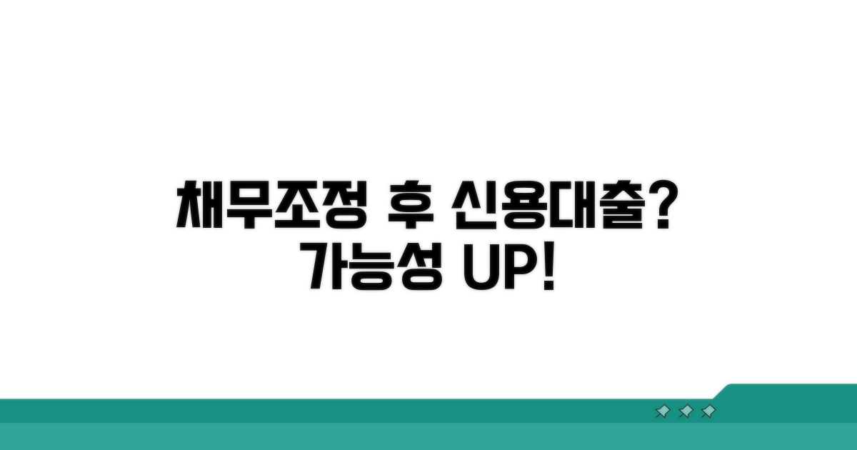 채무조정 후 신용대출 가능할까?