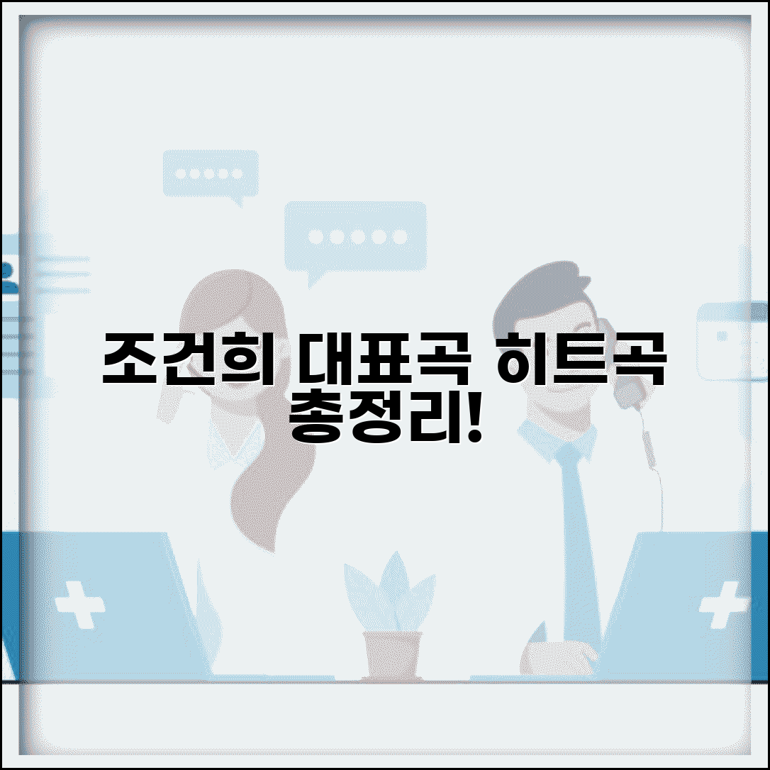 조건희 가수 프로필 | 한국 가수 대표곡, 음반 활동 경력 및 주요 히트곡 총정리