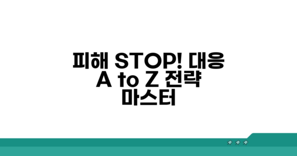 피해 방지와 대응 전략 알아보기