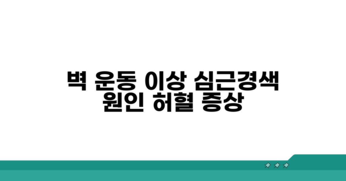 벽 운동 이상 원인, 허혈과 심근경색
