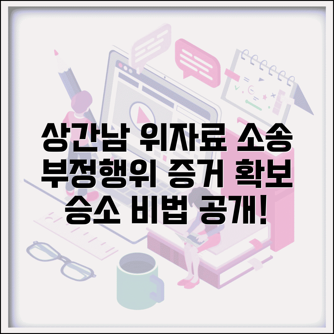 상간남 위자료 청구소송 요건 | 부정행위 입증 방법과 증거 확보