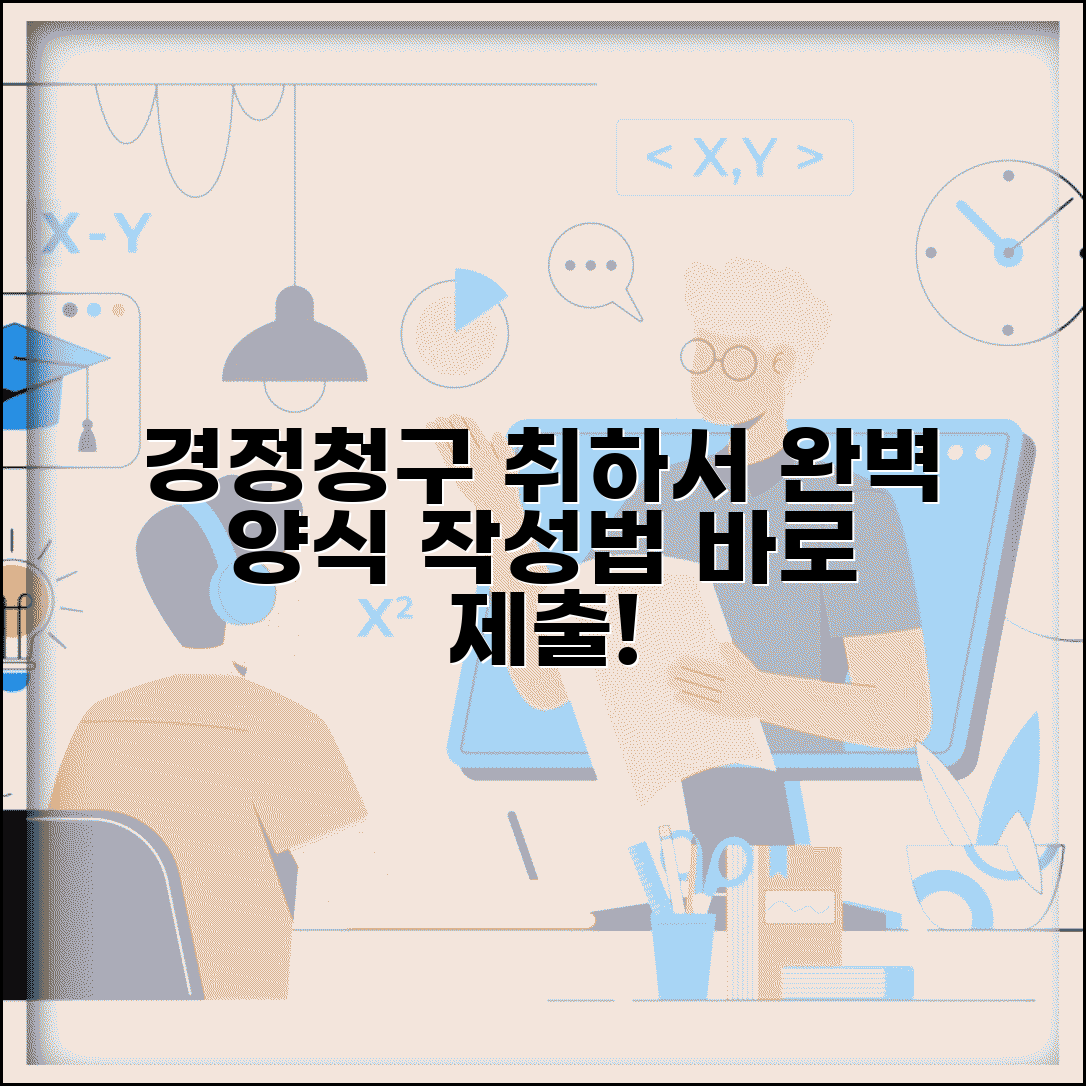 경정청구 취하서 양식 | 경정청구 취하서 작성 및 제출