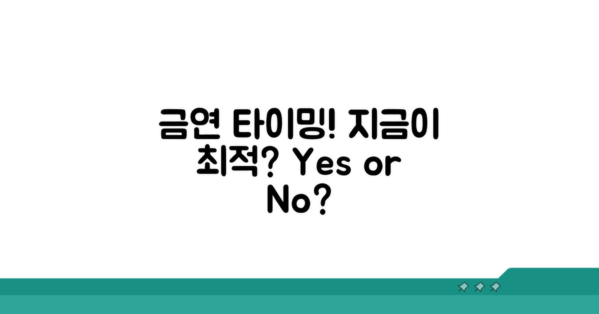 금연 시작, 최적의 타이밍은?